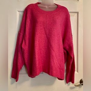 Plus size - Hot pink sweater